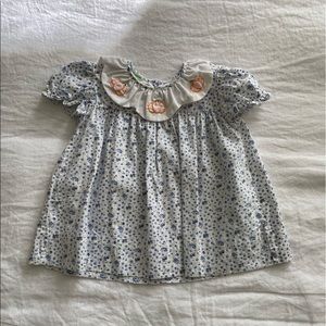 Classic Whimsy Fall Smocked Dress